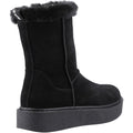 Hush Puppies Becca Mid Suede Women's Black Boots