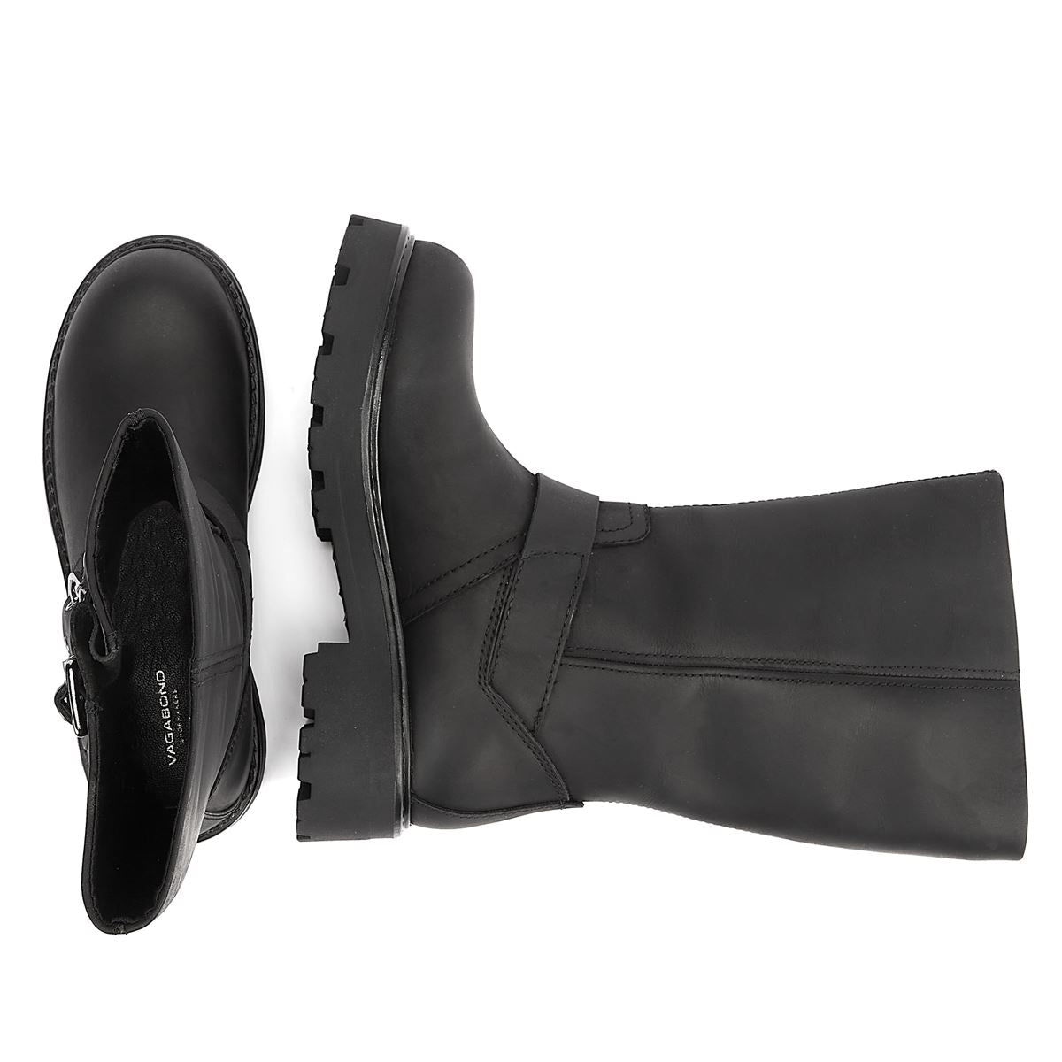 Vagabond Cosmo 2.0 Buckle Women's Black Boots