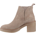 Hush Puppies Felicia Suede Women's Taupe Heeled Chelsea Boots
