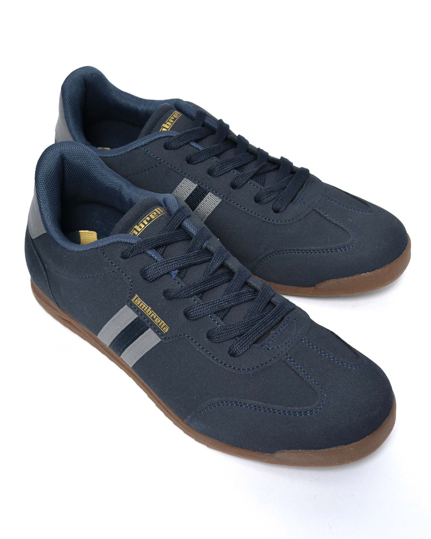 Lambretta Tackle Men's Navy/Charcoal Sneakers
