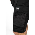 Caterpillar Essential Stretch Holster Polyester Men's Black Work Shorts