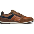 Geox U Renan B Suede Men's Brown/Navy Trainers