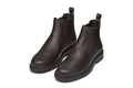 Geox Spherica EC1 C Tumble Leather Men's Coffee Boots