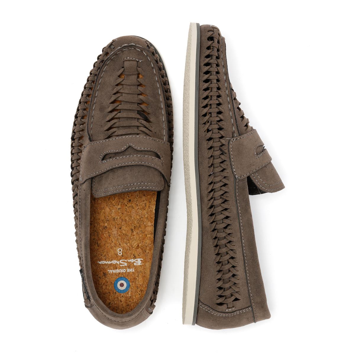 Ben Sherman Miami Men's Gray Loafers