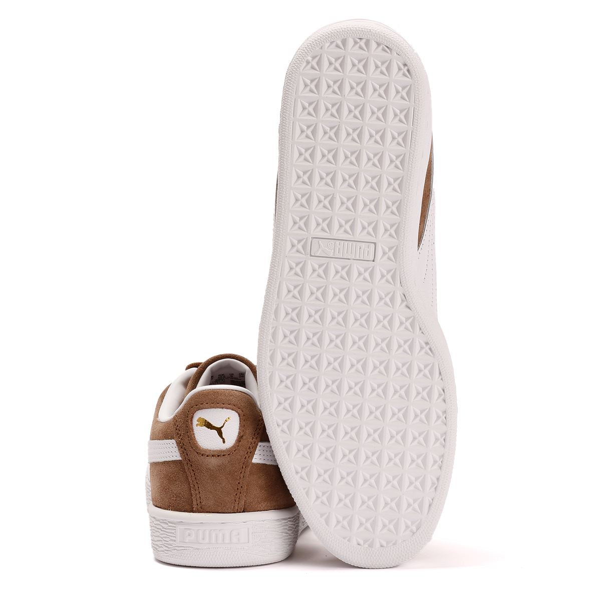 Puma Classic Suede Haute Coffee/White Sneakers