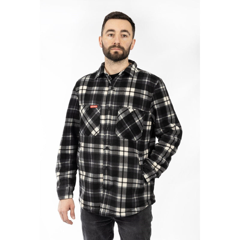 Hard Yakka Sherpa Men's Grey Fleece Jacket