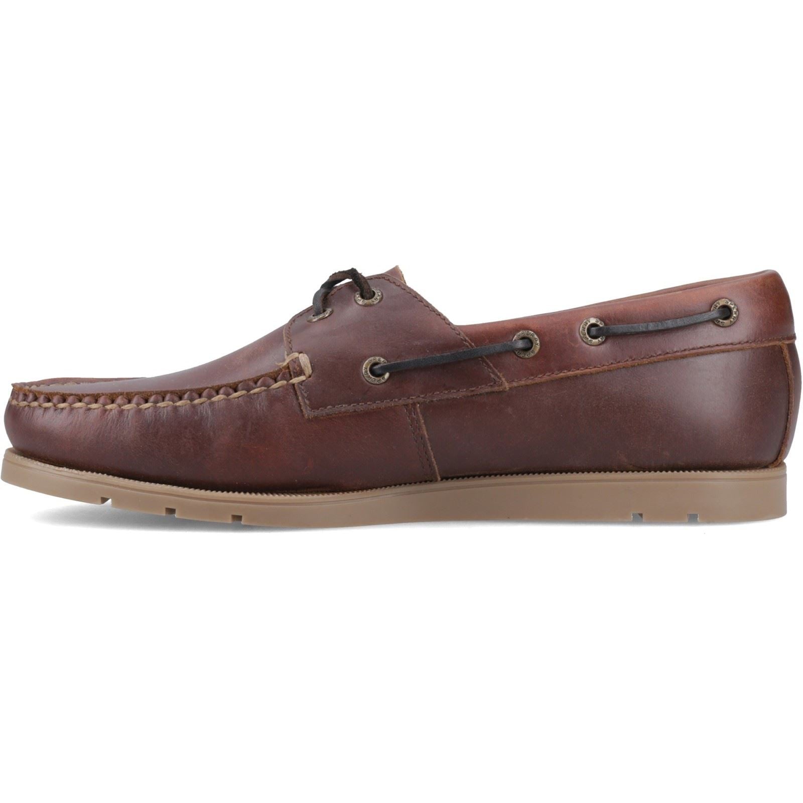 Sperry Oakland 2 Eye Leather Men's Brown Boat Shoes
