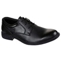Skechers Dreston Rasmiss Leather Men's Black Standard Lace-Up Shoes