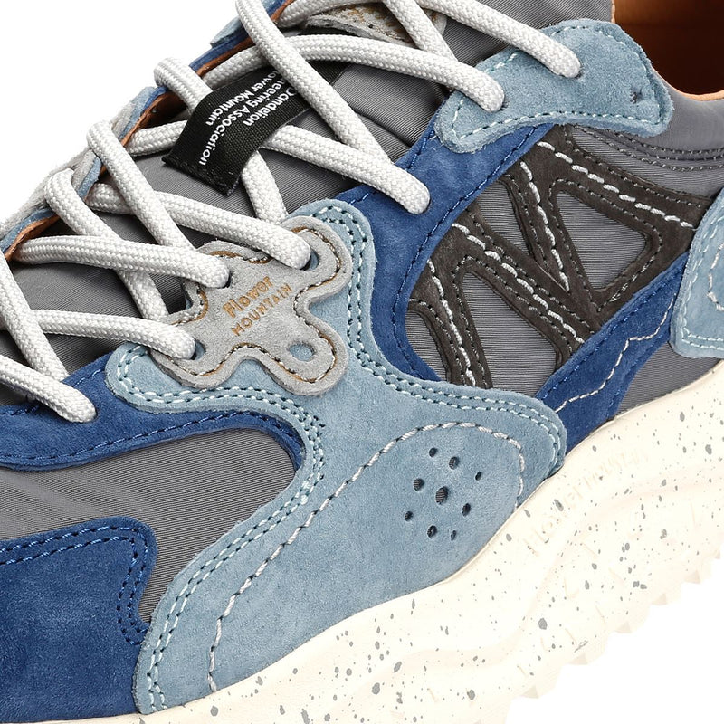 Flower Mountain Solin Men's Suede/Nylon Blue/Dark Blue Sneakers