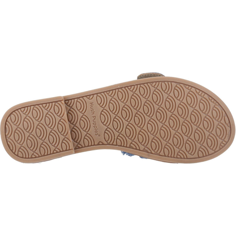 Hush Puppies Hayley Textile Women's Denim Sandals