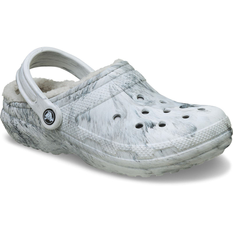 Crocs Classic Lined Clog Thermoplastic Women's Grey Swirl Clogs