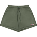 Hunter Lunan Cotton Women's Green Mid-Length Shorts