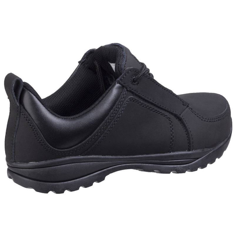 Amblers Safety FS59C Leather Women's Black Safety Trainers