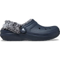 Crocs Classic Fleece Lined Thermoplastic Navy Clogs