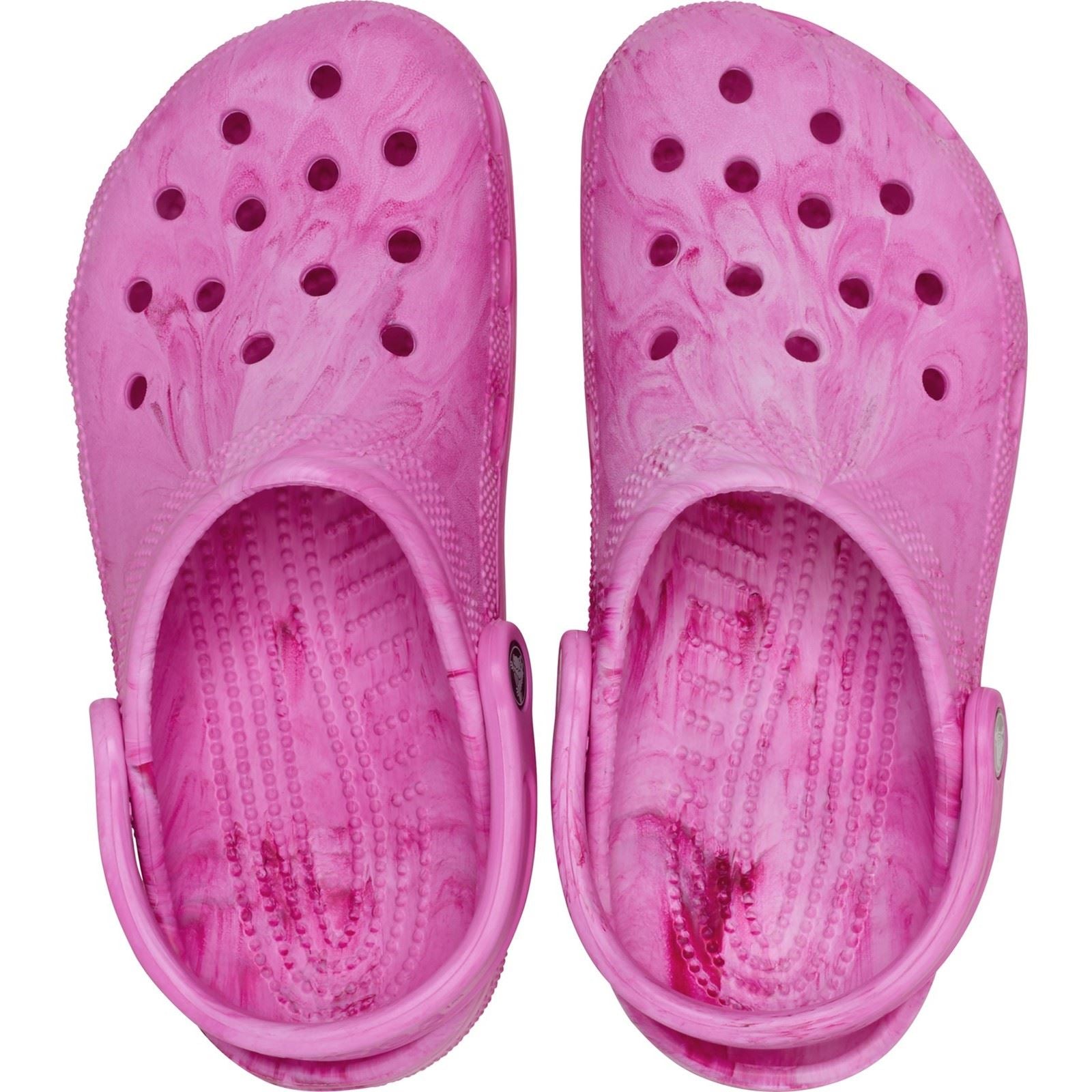 Crocs Classic Marbled Clog Synthetic Pink/Multi Clogs