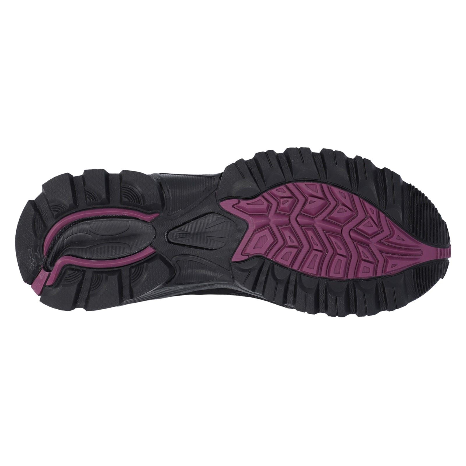 Hi-Tec Jackdaw Mid WP Synthetic Women's Black/Burgundy Hiking Boots