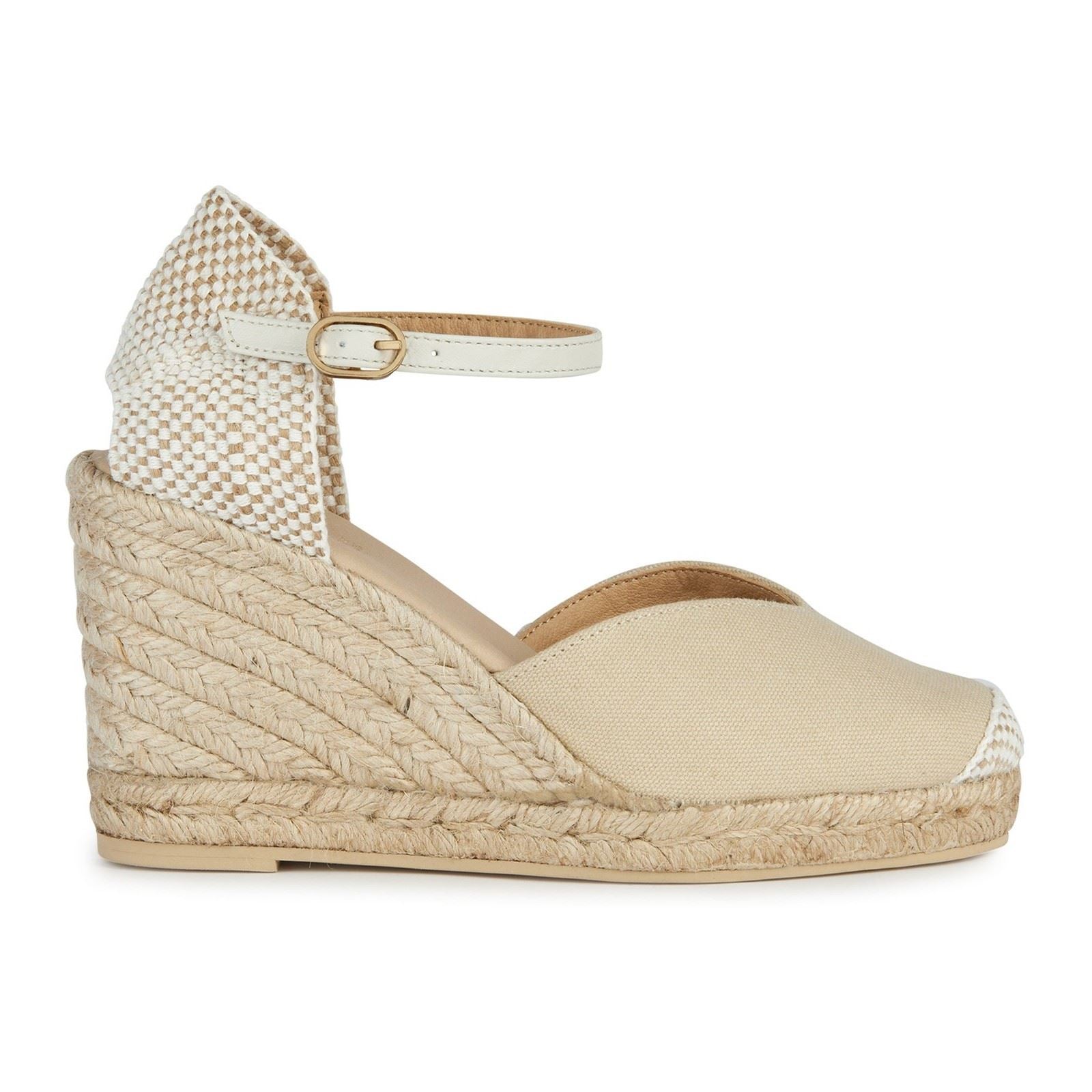 Geox D GELSA Textile Women's Light Sand Sandals