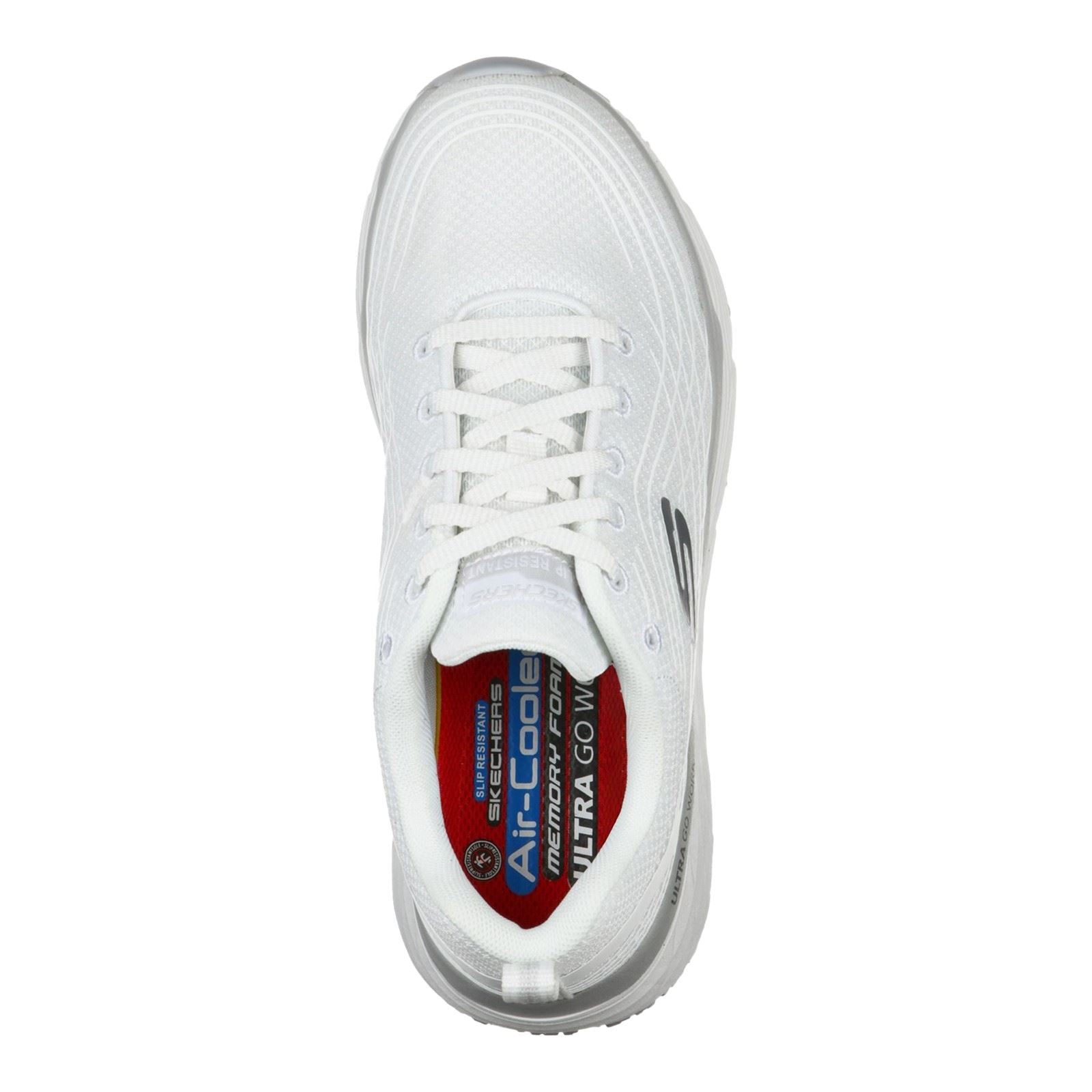 Skechers Workwear Max Cushioning Elite Sr Textile Women's White Safety Sneakers