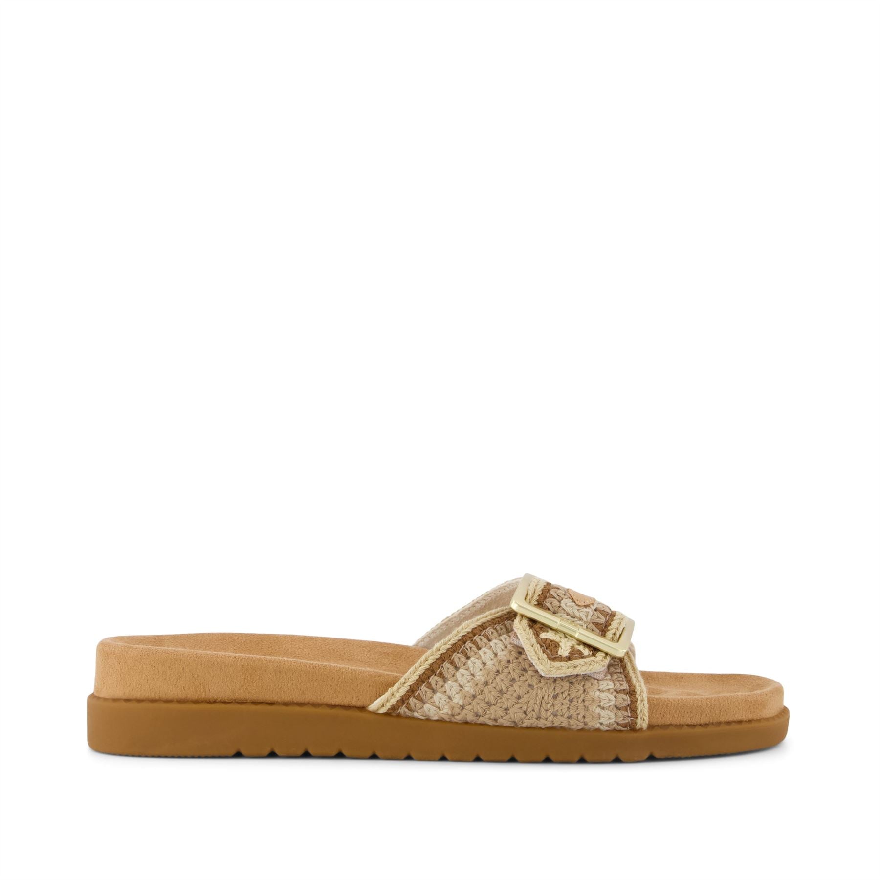 TOMS Marin Slide Textile Women's Dark Beige Sandals
