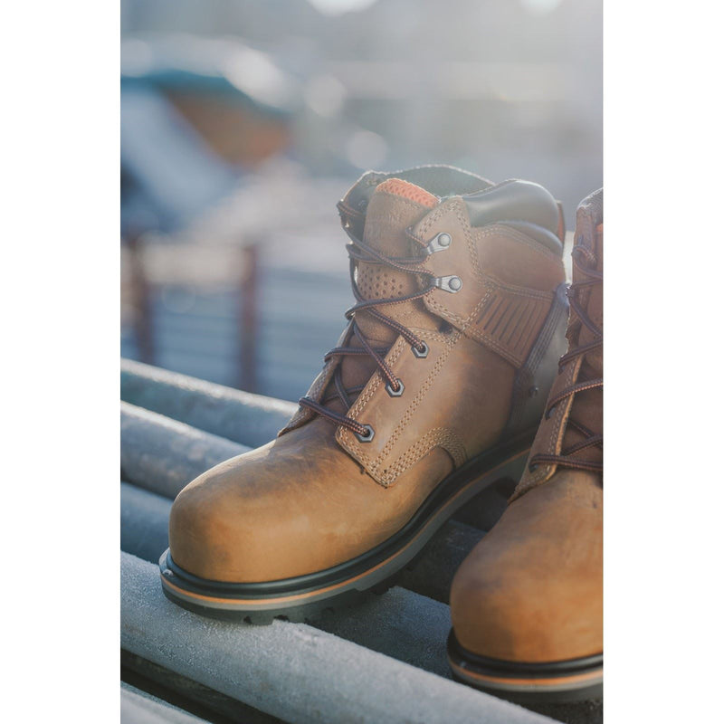 Timberland Pro Ballast Leather Brown Safety Boots