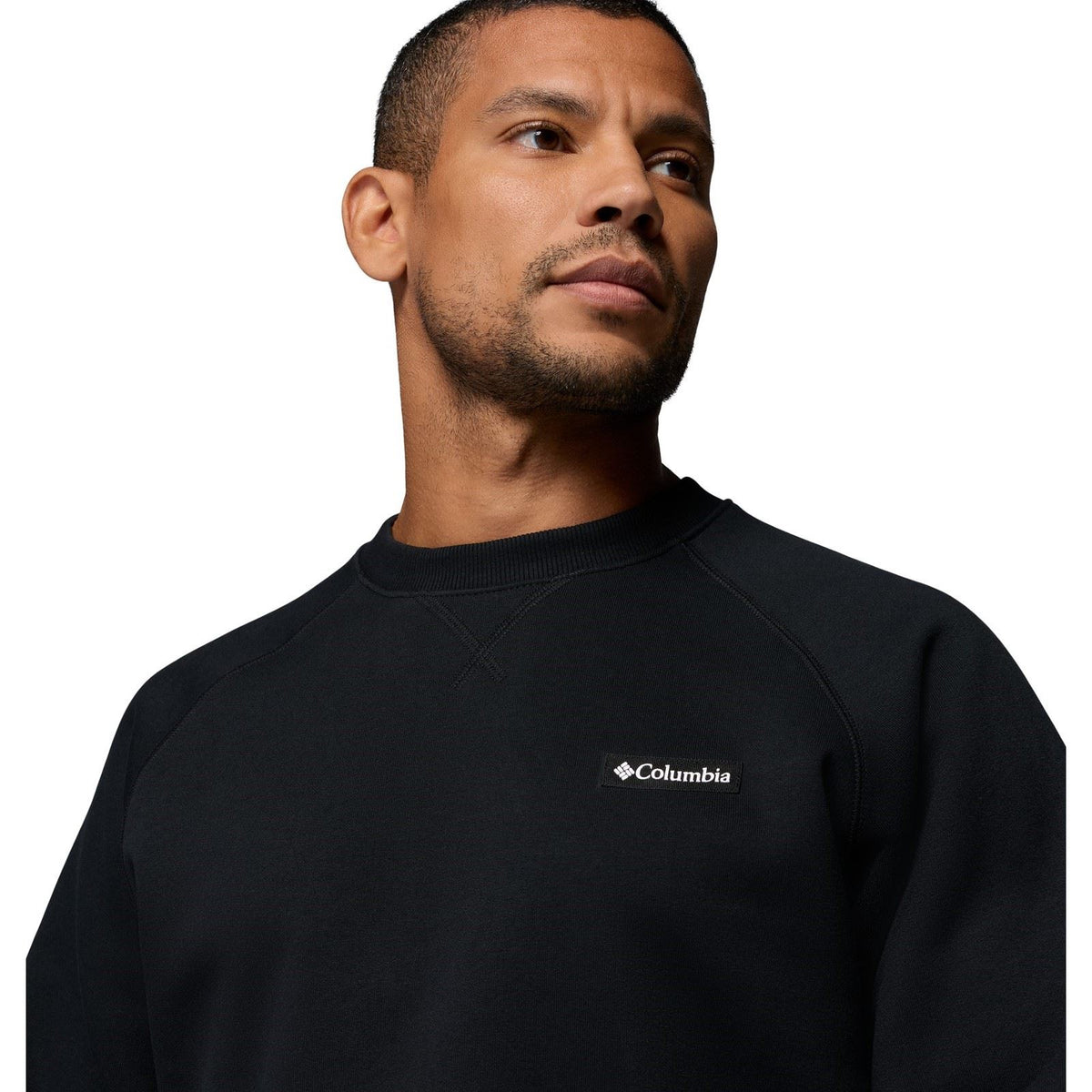 Columbia Dry Creek Heavyweight Crew Cotton Men's Black Sweatshirt