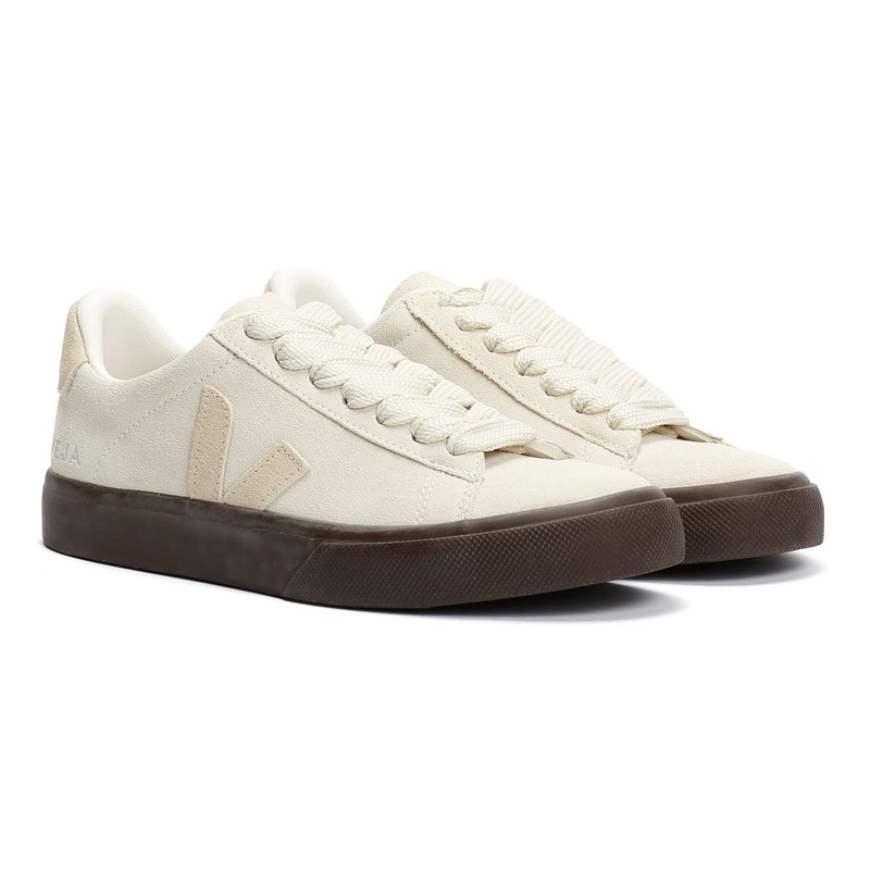 Veja Campo Bold Suede Women's Pierre Almond Eagle Sneakers