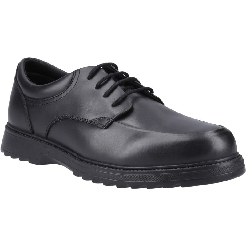Hush Puppies Romeo Leather Boys's Black Shoes