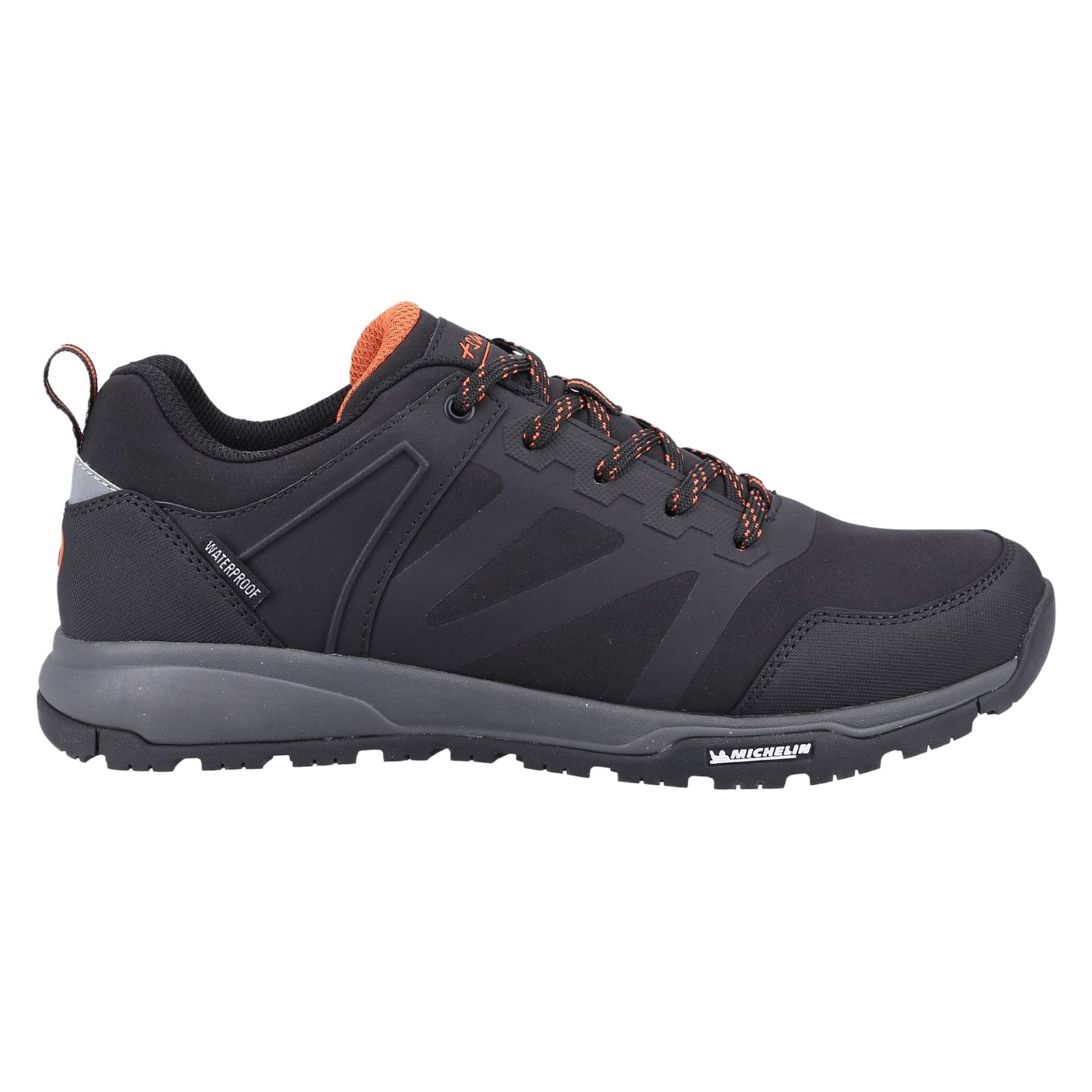 Cotswold Kingham Low Recycled Plastic+Synthetic Pu Men's Black Hiking Boots