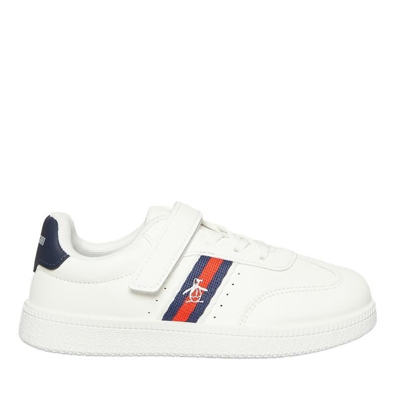 Penguin Junior Soop White Sneakers
