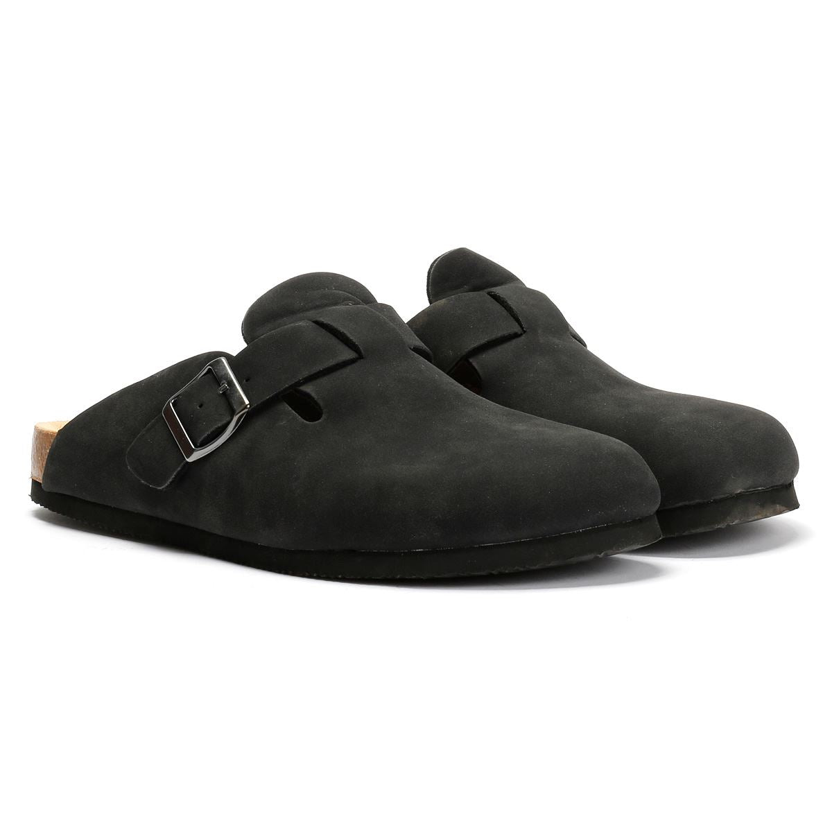 Penguin Pappy Men's Black Mules