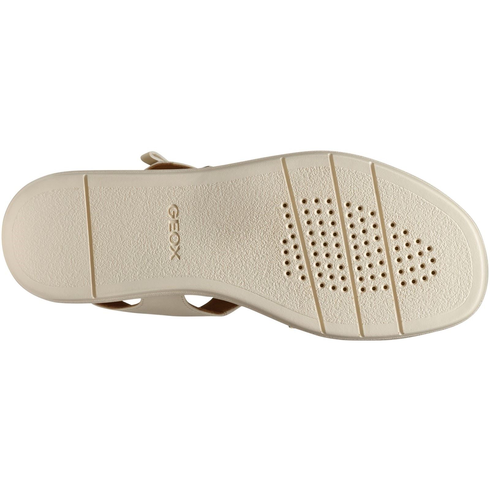 Geox D CAMALEI Synthetic Synthetic Women's Papyrus Sandals