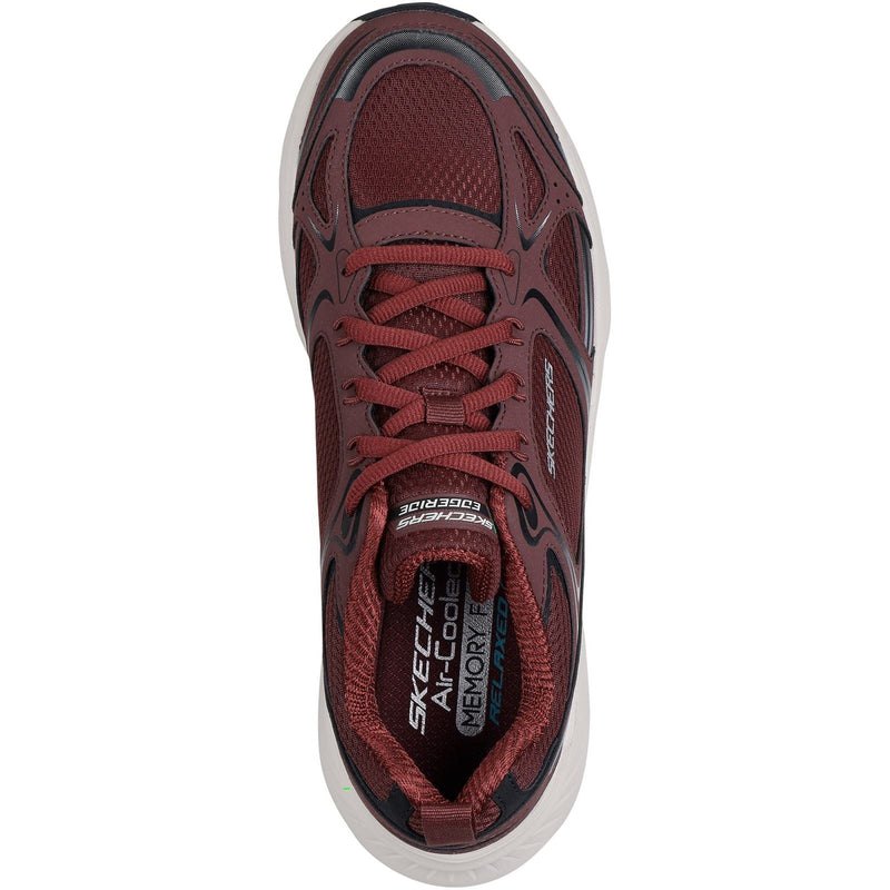 Skechers Edgeride Exodis Men's Burgundy Sneakers