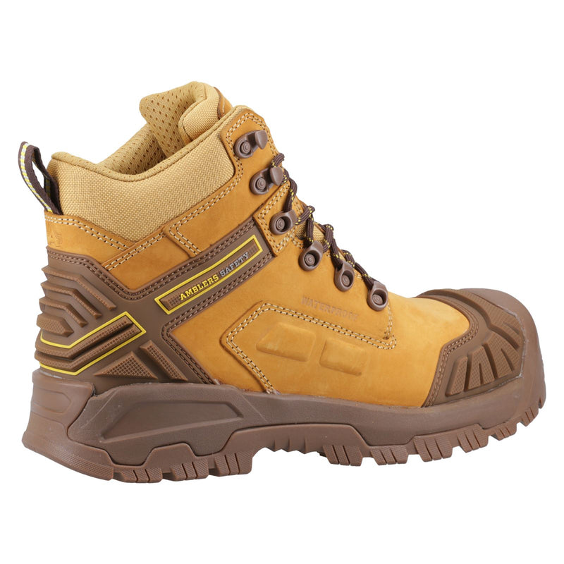 Amblers Safety Ignite Leather Honey Safety Boots