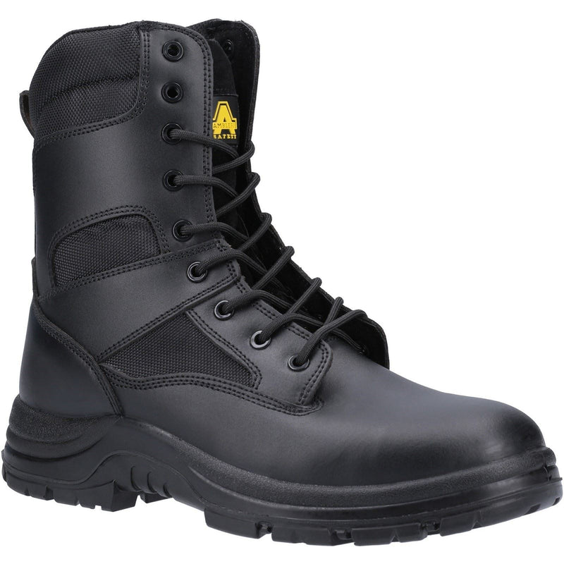 Amblers Safety FS009C Leather/Textile Black Safety Boots