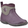 Muck Boots Muckster II Ankle Rubber Wine/ Herringbone Wellington Boots