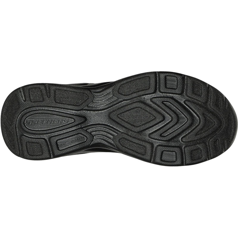 Skechers Dynamatic Textile Girls's Black Sneakers