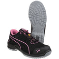 Puma Safety Fuse Tech Textile Women's Black Safety Sneakers