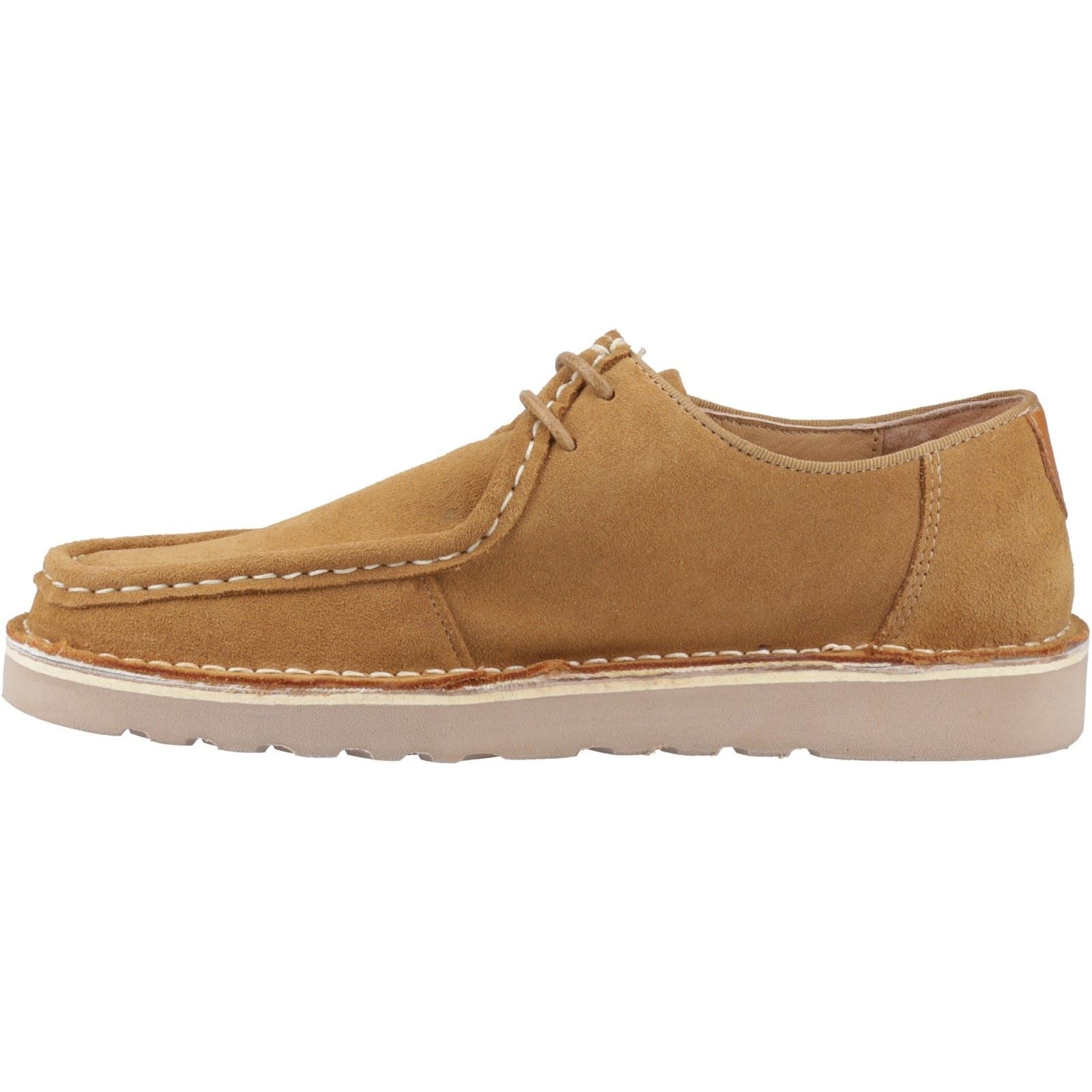 Hush Puppies Otis Suede Men's Tan Lace-Up Shoes