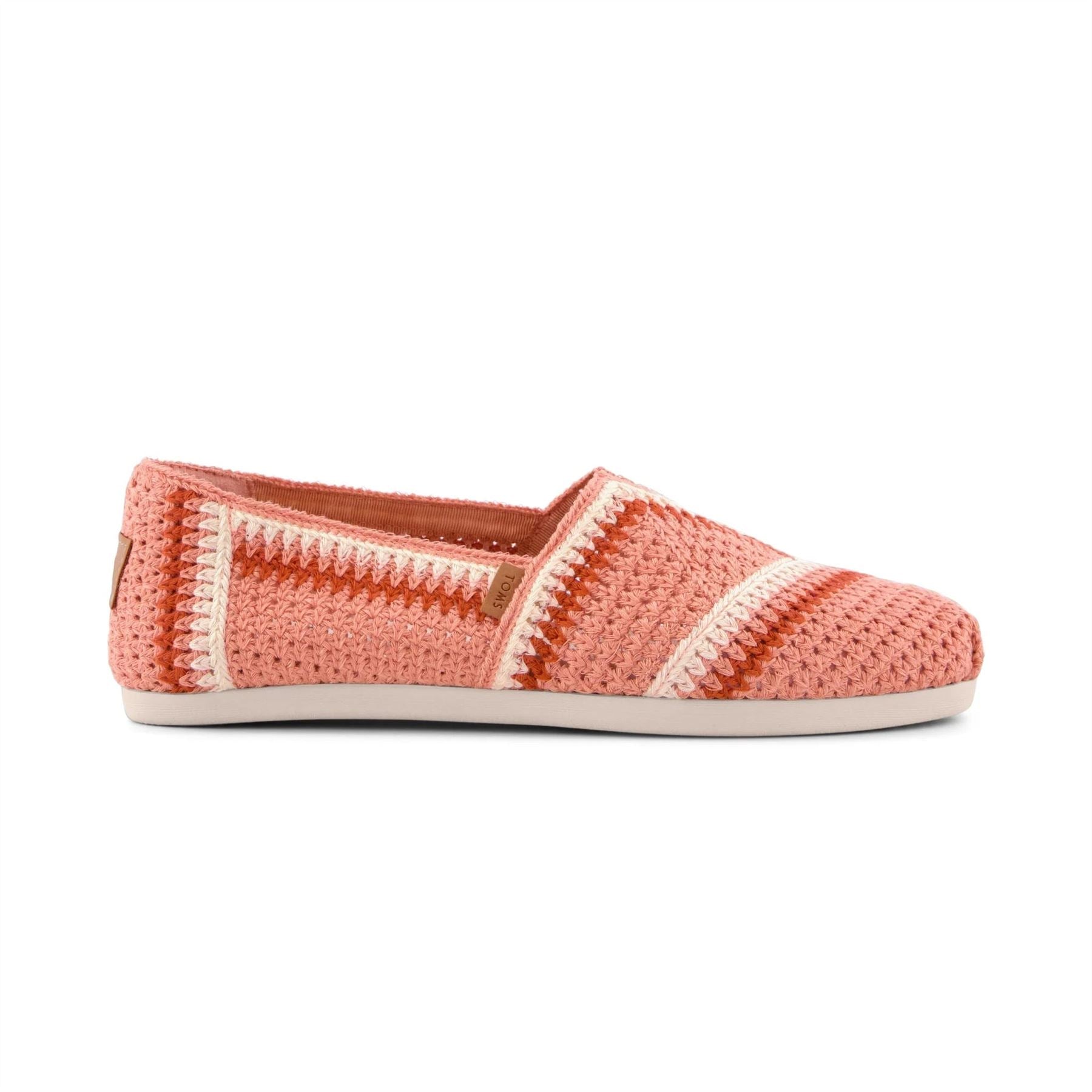 TOMS Alpargata Classic Cotton Women's Medium Pink Espadrilles