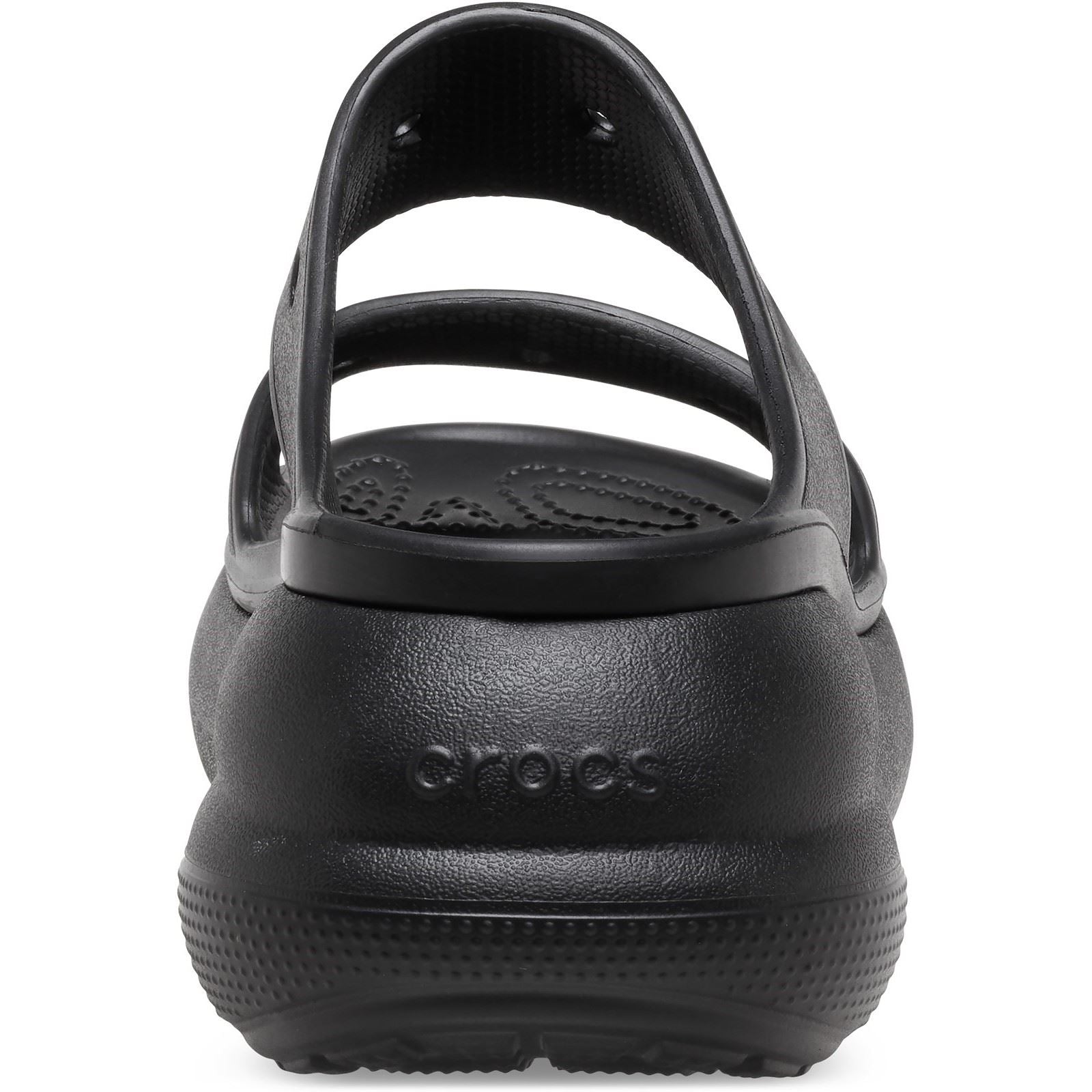 Crocs Classic Crush Synthetic Women's Black Clogs