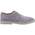 Hush Puppies Scout Suede Men's Grey Lace-Up Shoes