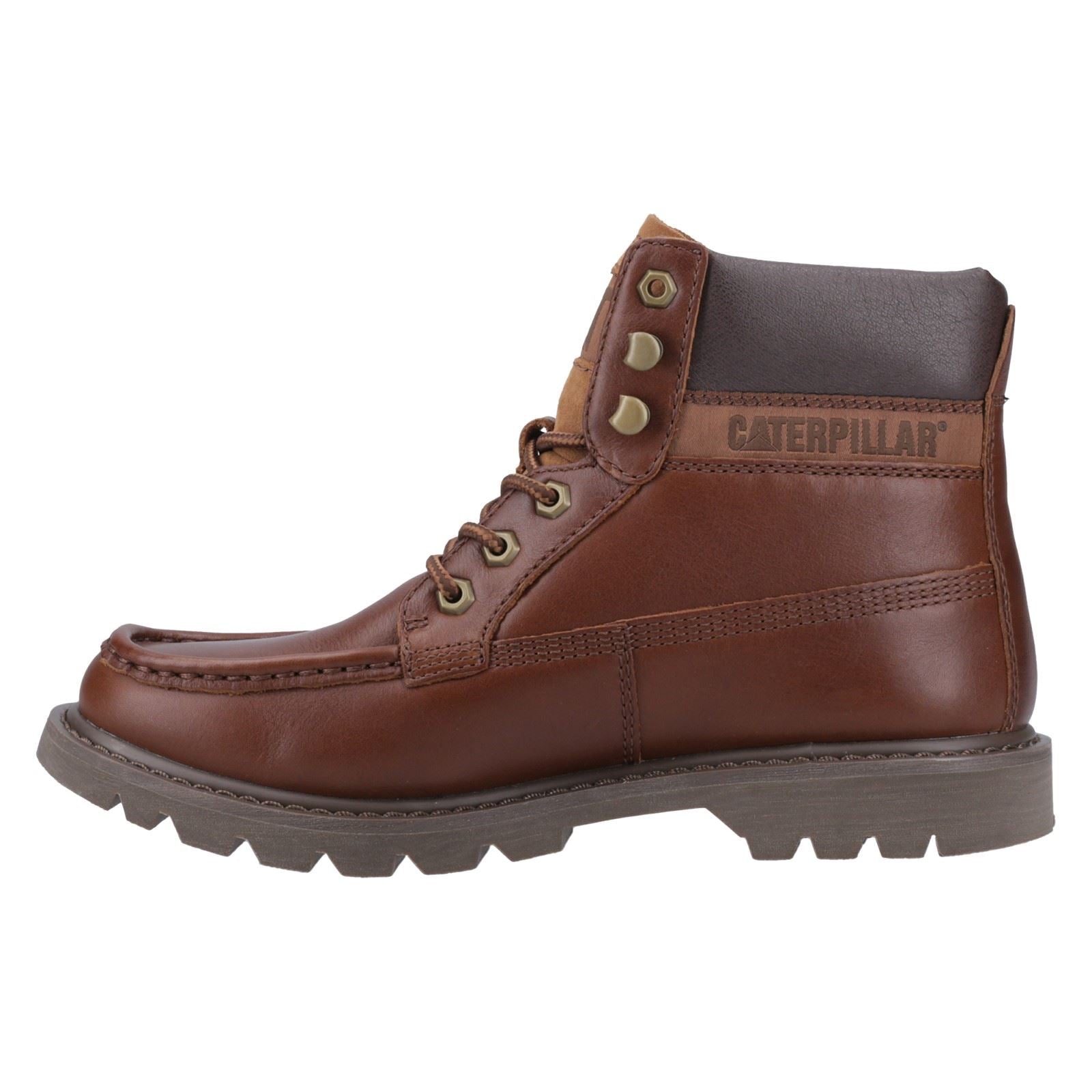 Caterpillar Colorado Moc Toe Leather Men's Nuthatch Ankle Boots