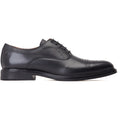 Base London Corbin Leather Men's Black Oxford Shoes