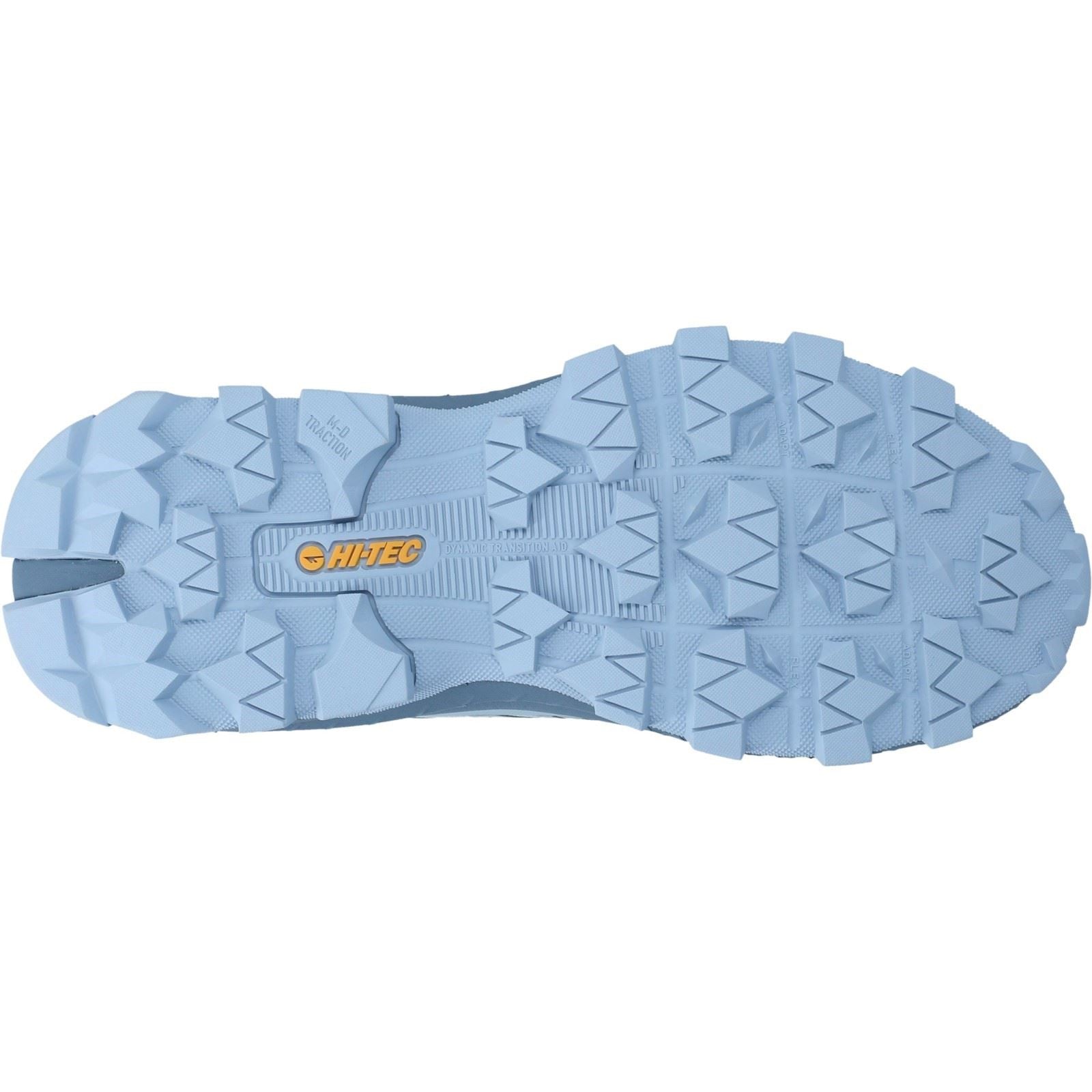 Hi-Tec Infuse Mid Polyester Women's Blue Fog/Flintstone/Banana Hiking Boots