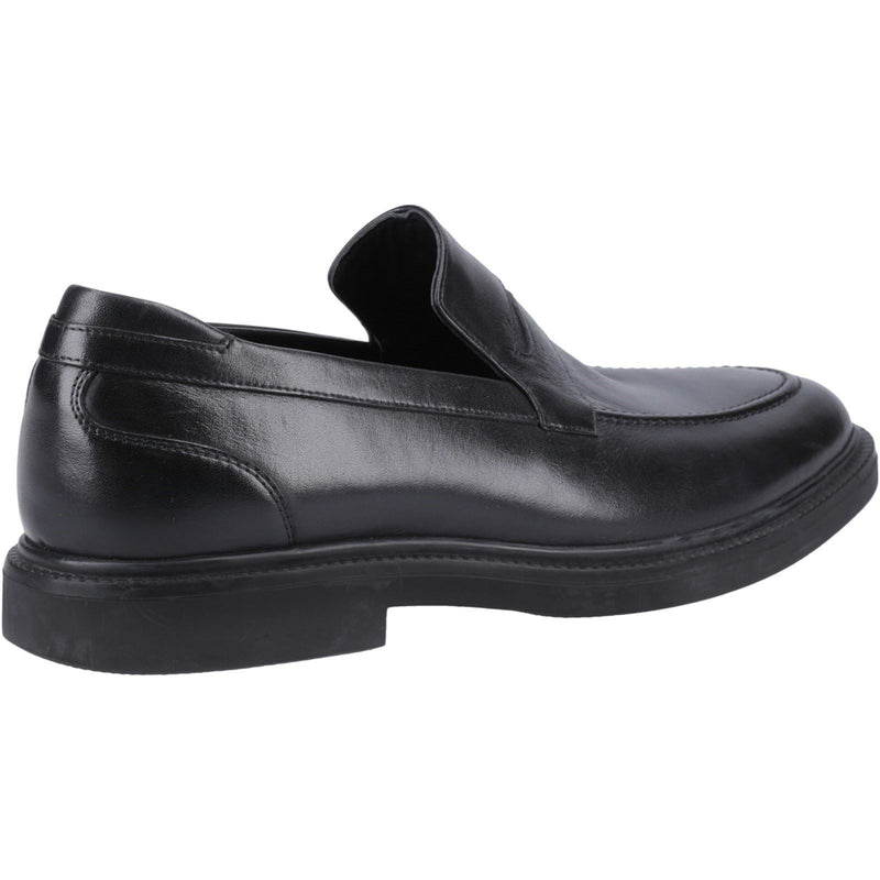 Hush Puppies Knox Leather Men's Black Loafers