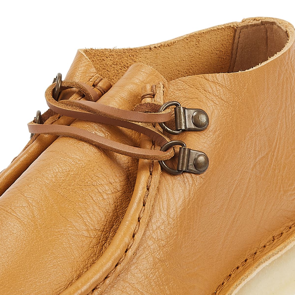 Clarks Originals Desert Nomad Leather Curry Men's Light Tan Boots