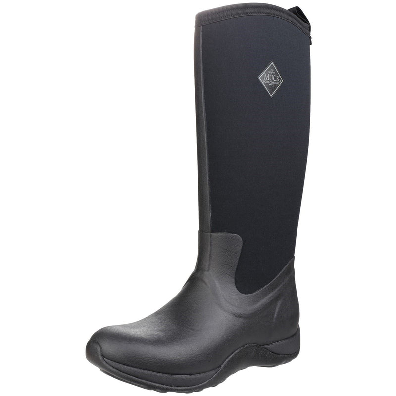 Muck Boots Arctic Adventure Neoprene Black Wellington Boots