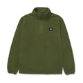 Caterpillar Cat Microfleece Quarter Zip Synthetic Men's Green Sweatshirt