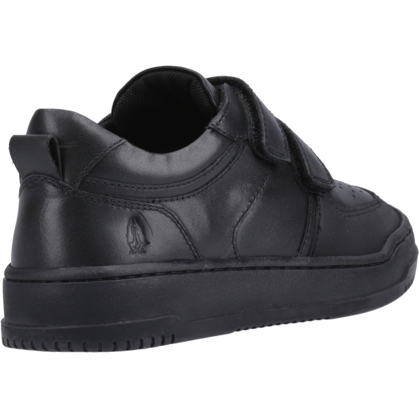 Hush Puppies Daxton Leather Boys's Black Sneakers