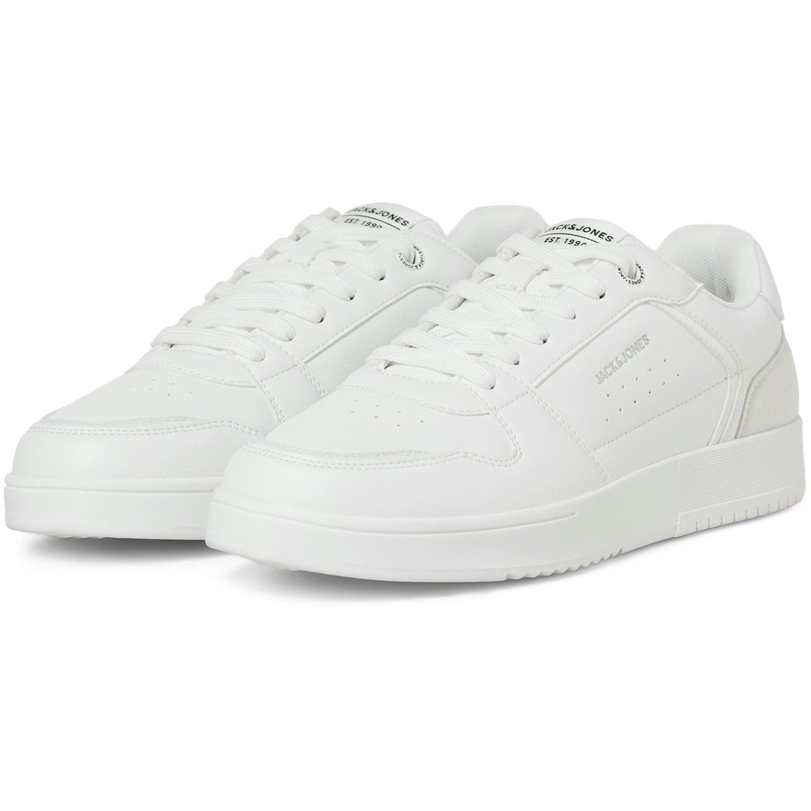 Jack & Jones Ealing Synthetic Men's White Silver Sneakers